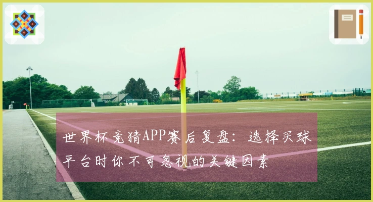 世界杯竞猜APP赛后复盘：选择买球平台时你不可忽视的关键因素