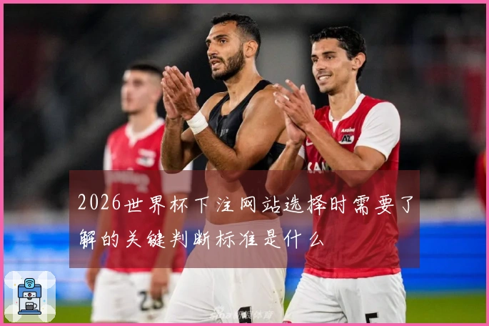 2026世界杯下注网站选择时需要了解的关键判断标准是什么